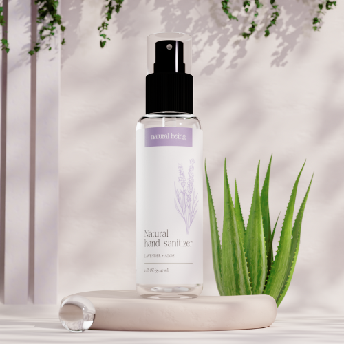 Natural Being Lavander Aloe Hand Sanitizer